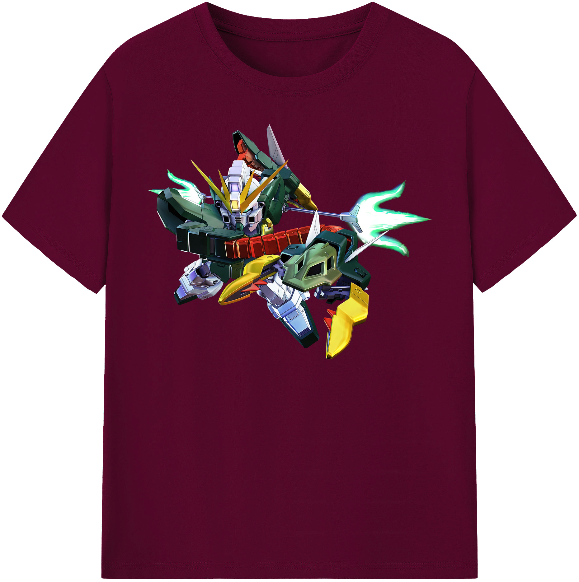 （画像用） 機動戦士ガンダム Mobile Suit Gundam レディースカジュアルプリントTシャツ（綿100％）